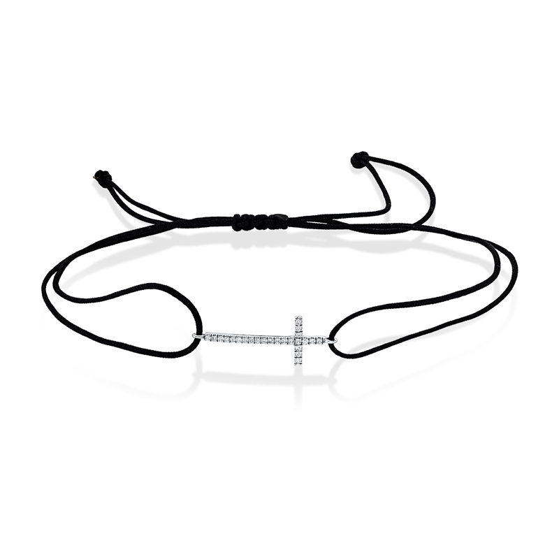 Armband    aus 585/-14 Karat Weißgold mit 24 Diamanten 0