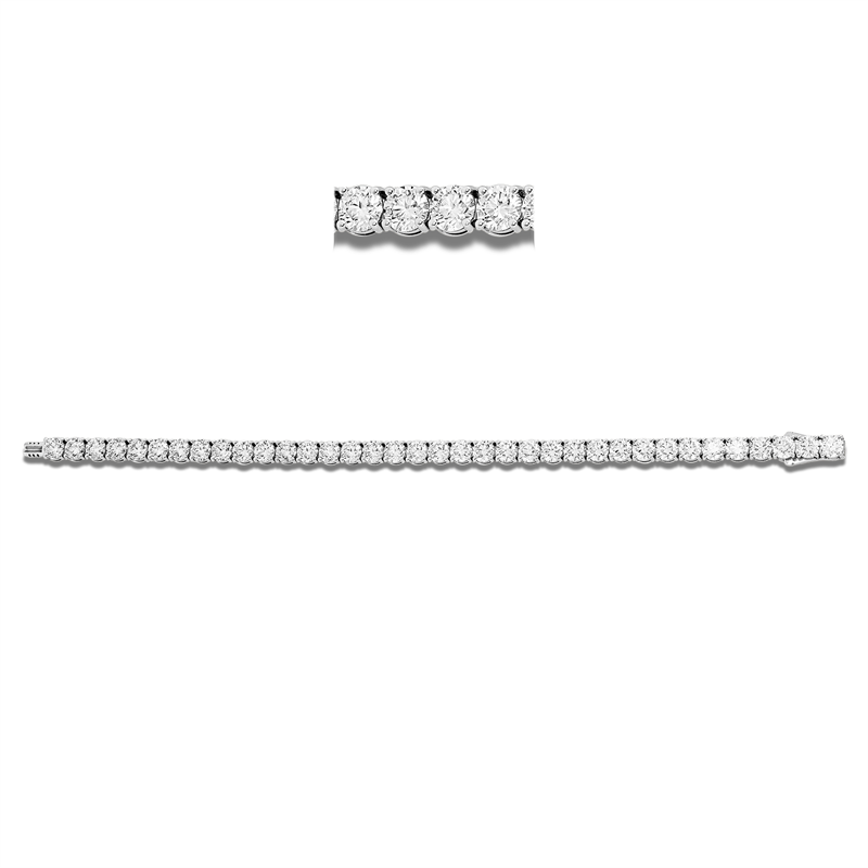 Armband    aus 750/-18 Karat Weißgold mit 36 Diamanten 14