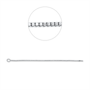 Armband    aus 750/-18 Karat Weißgold mit 100 Diamanten 1