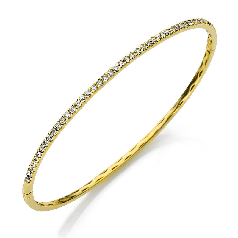 Armreif    aus 750/-18 Karat Gelbgold mit 49 Diamanten 0