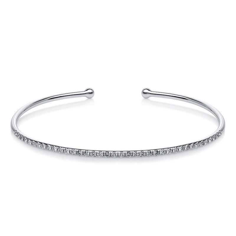 Armreif    aus 750/-18 Karat Weißgold mit 38 Diamanten 0