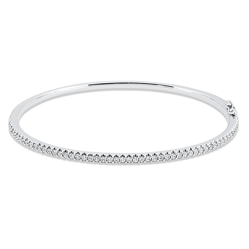 Armreif    aus 750/-18 Karat Weißgold mit 55 Diamanten 0