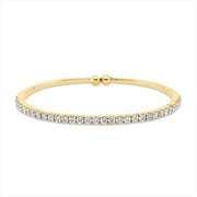 Armreif    aus 750/-18 Karat Gelbgold mit 33 Diamanten 2