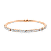 Armreif    aus 750/-18 Karat Rotgold mit 33 Diamanten 2