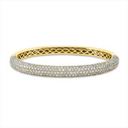 Armreif    aus 750/-18 Karat Gelbgold mit 377 Diamanten 7