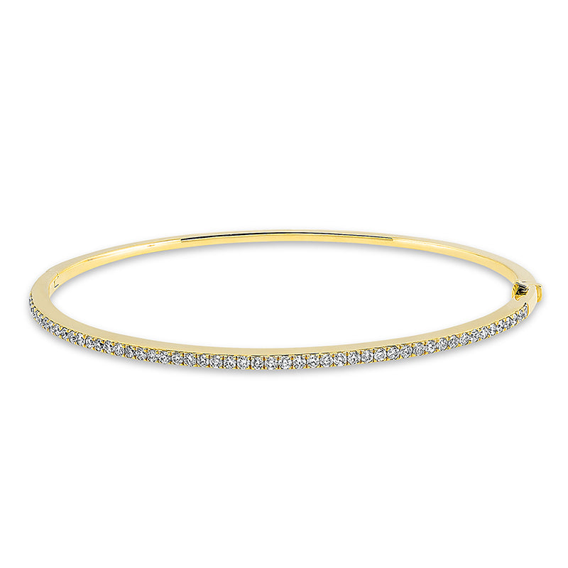 Armreif    aus 750/-18 Karat Gelbgold mit 51 Diamanten 0