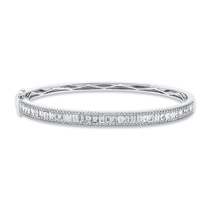 Armreif    aus 750/-18 Karat Weißgold mit 172 Diamanten 3