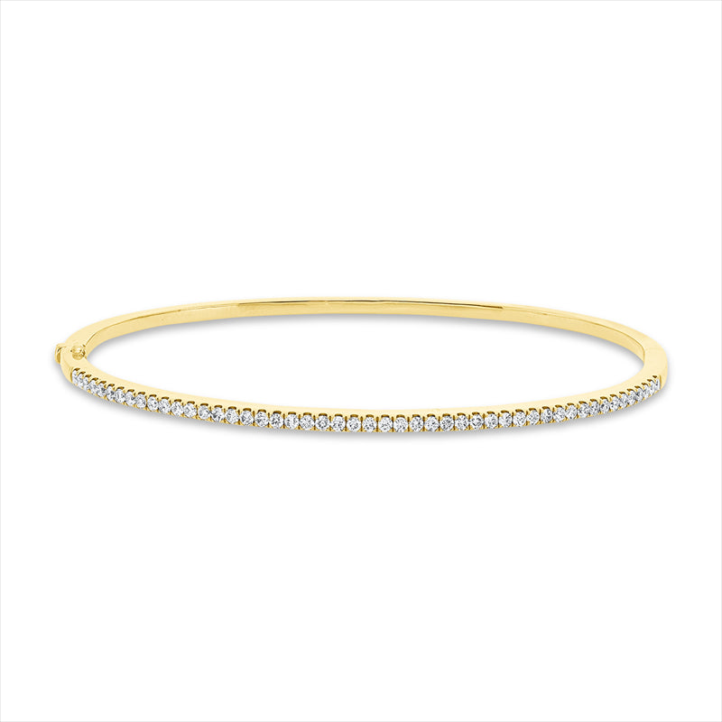 Armreif    aus 750/-18 Karat Gelbgold mit 49 Diamanten 0