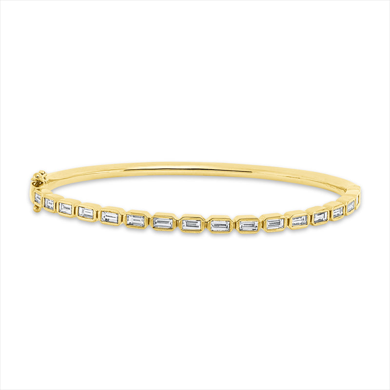 Armreif    aus 585/-14 Karat Gelbgold mit 16 Diamanten 1