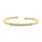 Armreif    aus 585/-14 Karat Gelbgold mit 37 Diamanten 0