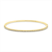 Armreif    aus 750/-18 Karat Gelbgold mit 48 Diamanten 0