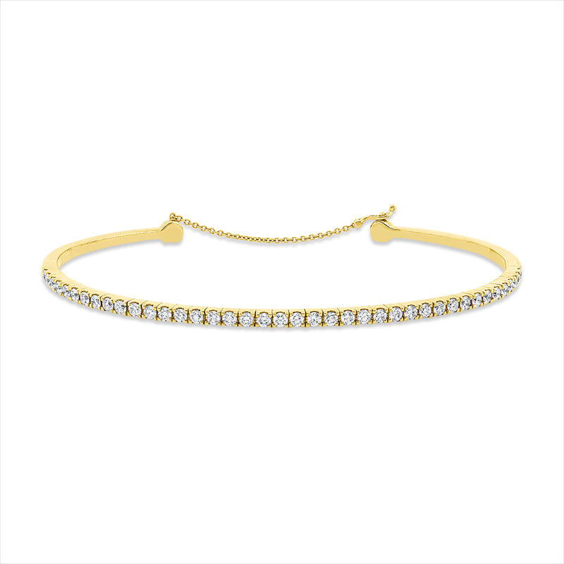 Armreif    aus 750/-18 Karat Rotgold mit 40 Diamanten 1