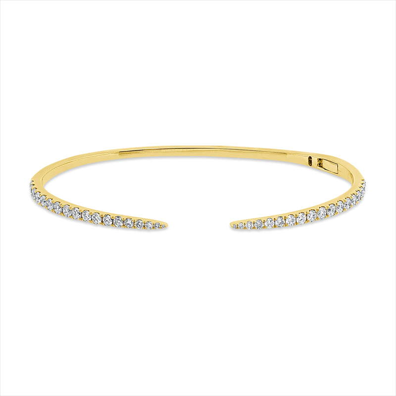 Armreif    aus 750/-18 Karat Gelbgold mit 36 Diamanten 0