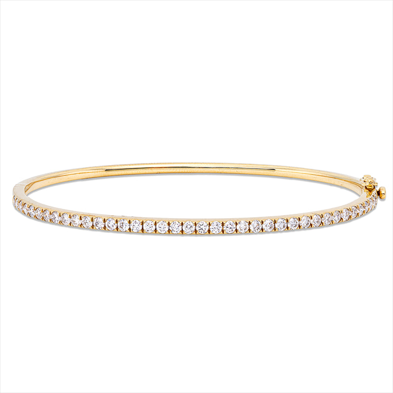 Armreif    aus 750/-18 Karat Gelbgold mit 38 Diamanten 0