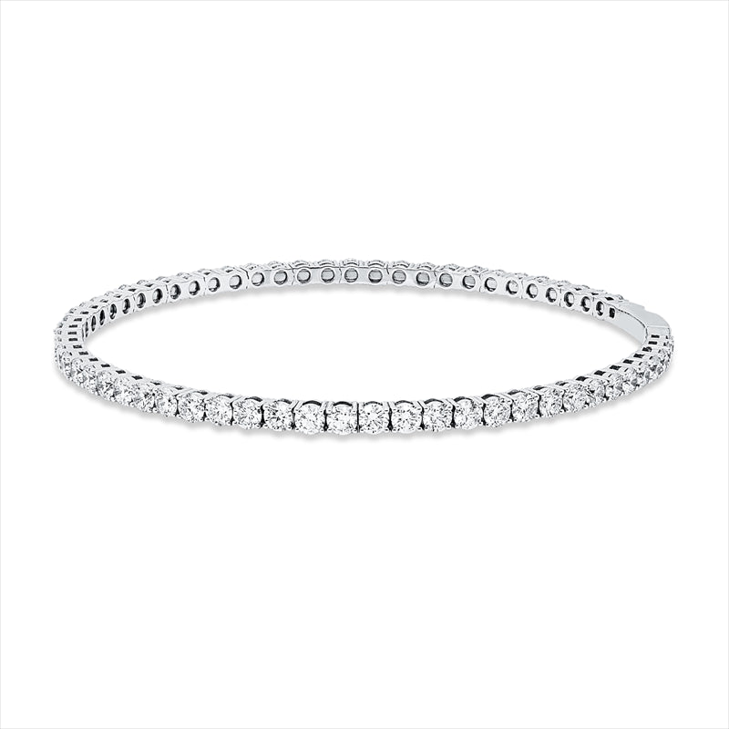 Armreif    aus 750/-18 Karat Weißgold mit 61 Diamanten 4