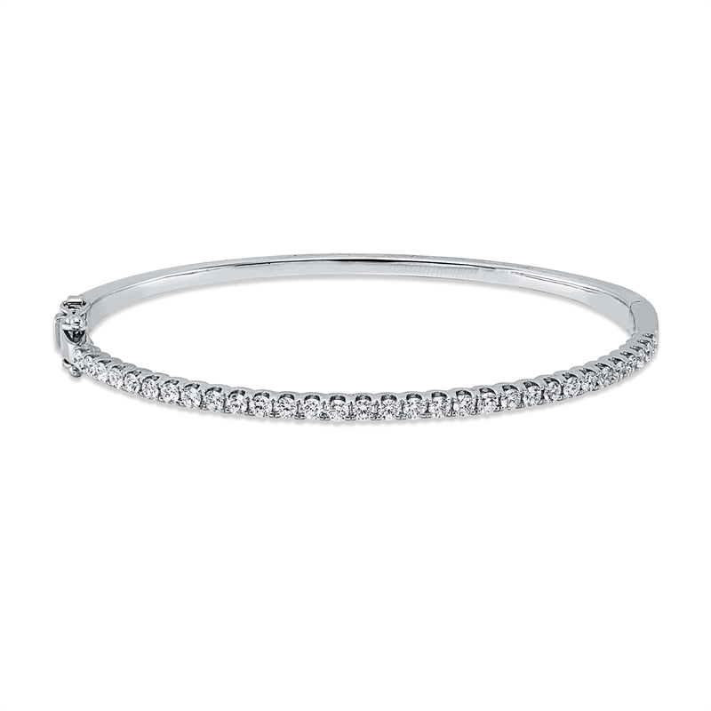 Armreif    aus 750/-18 Karat Weißgold mit 31 Diamanten 0