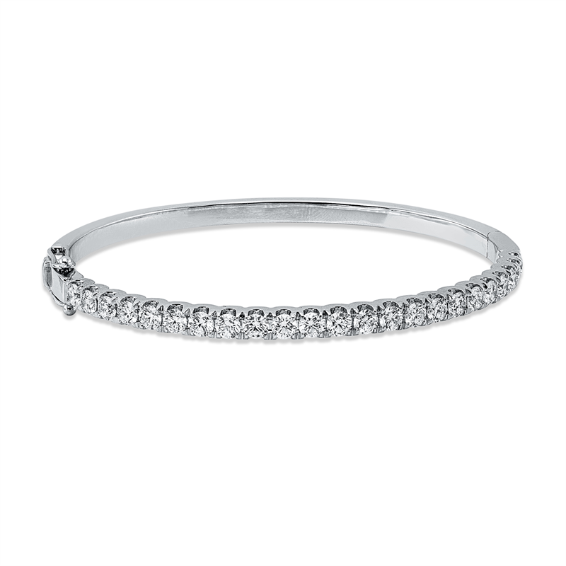 Armreif    aus 750/-18 Karat Weißgold mit 23 Diamanten 2