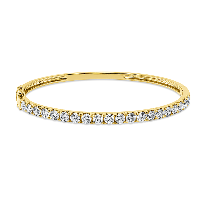Armreif    aus 750/-18 Karat Gelbgold mit 20 Diamanten 2