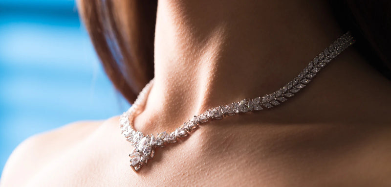Diamant-Colliers - zertifiziert & versichert