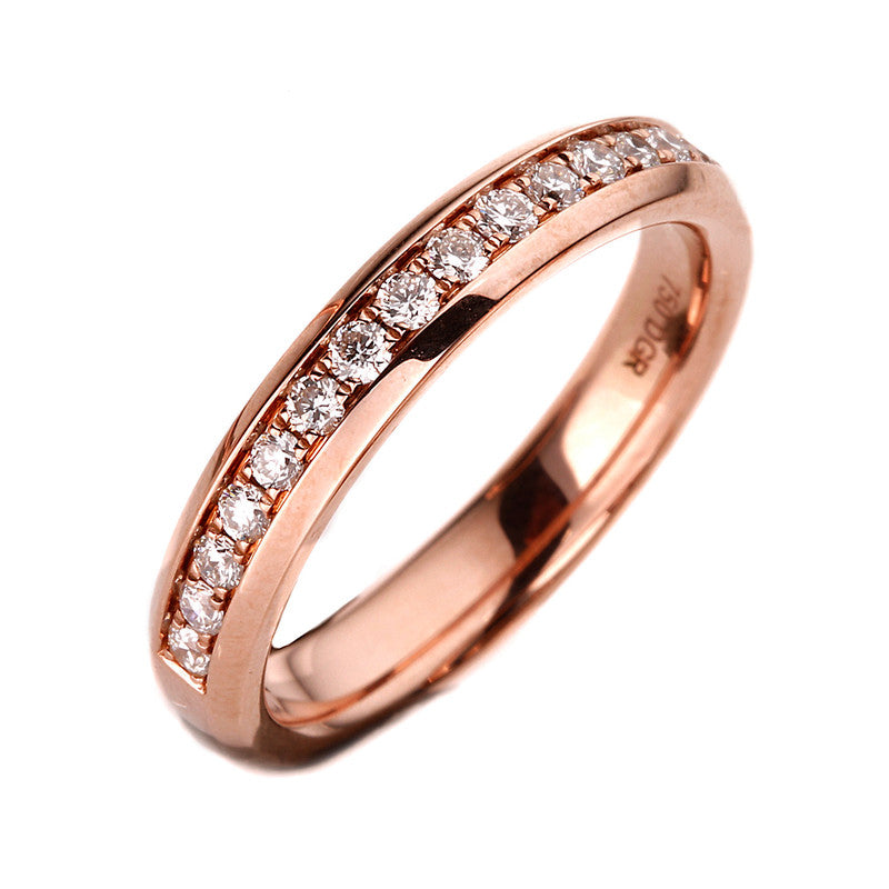 Ring    aus 750/-18 Karat Rotgold mit 11 Diamanten 1 ct