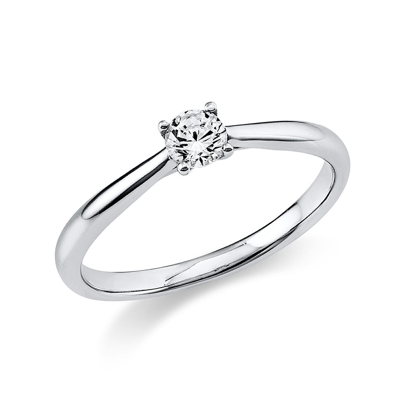 Ring - Solitaire aus Gold mit Diamant - 1A289