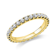 Ring    aus 585/-14 Karat Gelbgold mit 30 Diamanten 1