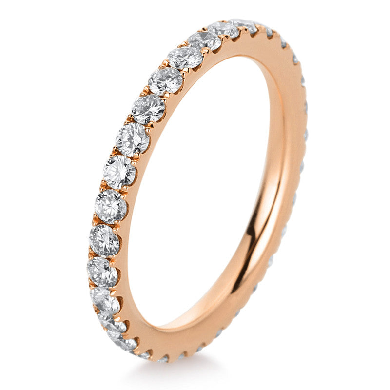 Ring    aus 750/-18 Karat Rotgold mit 32 Diamanten 0