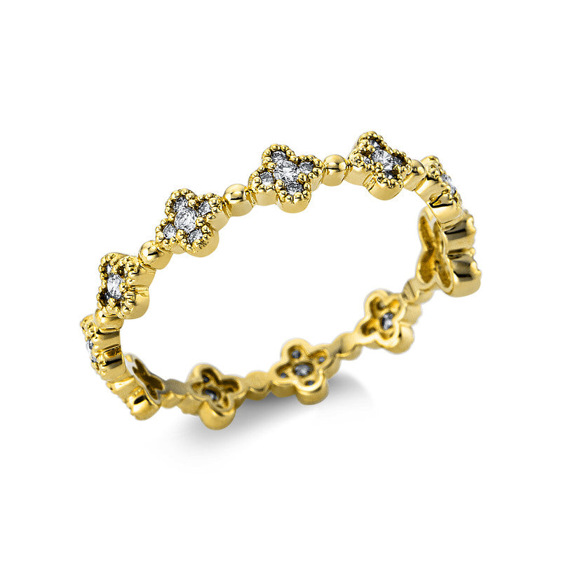 Ring - Moderner Schmuck aus Gold mit Diamanten - 1AB05