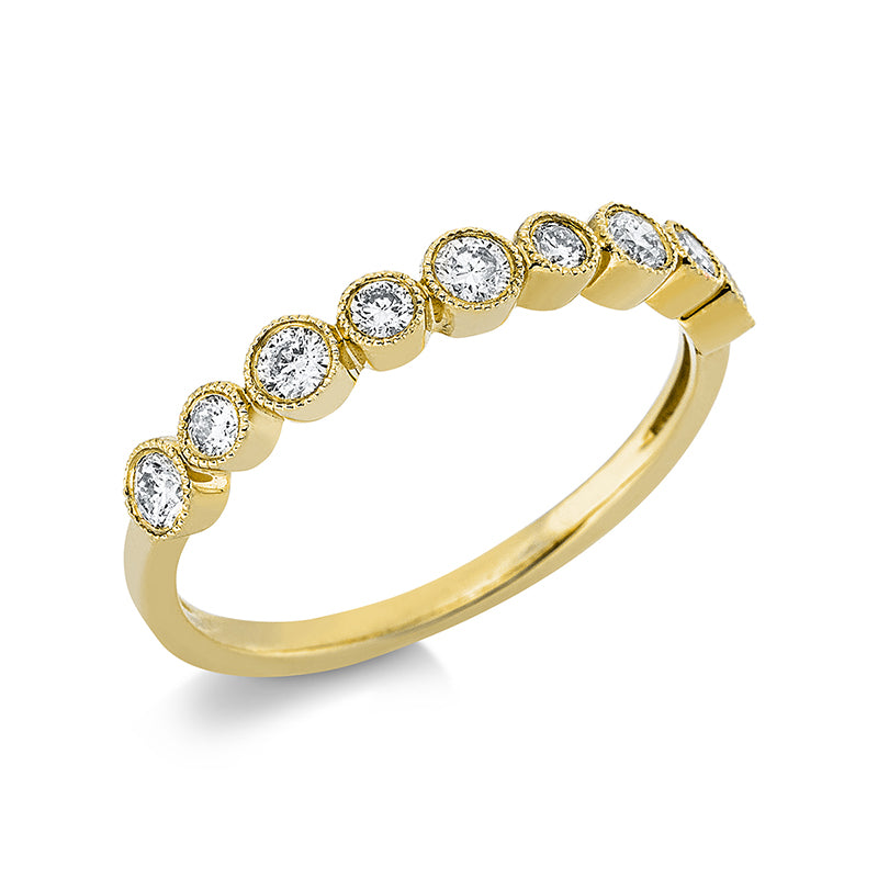 Ring - Moderner Schmuck aus Gold mit Diamanten - 1AJ15