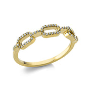 Ring    aus 750/-18 Karat Gelbgold mit 60 Diamanten 0