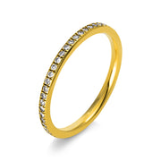 Ring - Memoire voll aus Gold mit Diamanten - 1B832