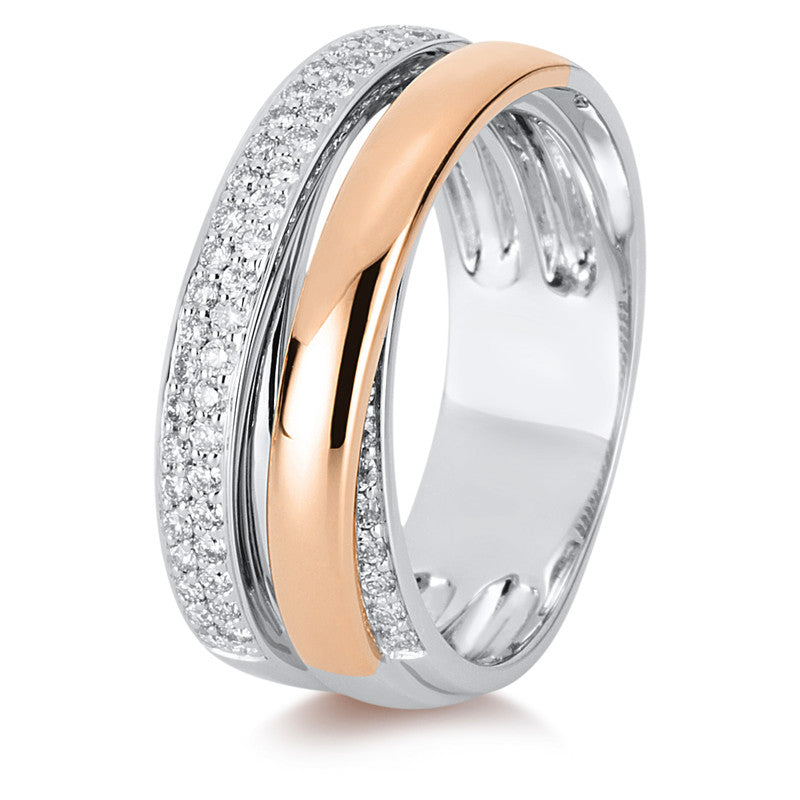 Ring - Pavé aus Gold mit Diamanten - 1B975