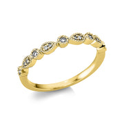 Ring    aus 750/-18 Karat Gelbgold mit 13 Diamanten 0