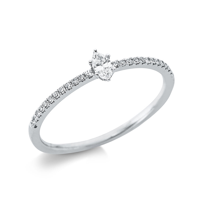 Ring aus Gold mit Diamanten - 1BF35