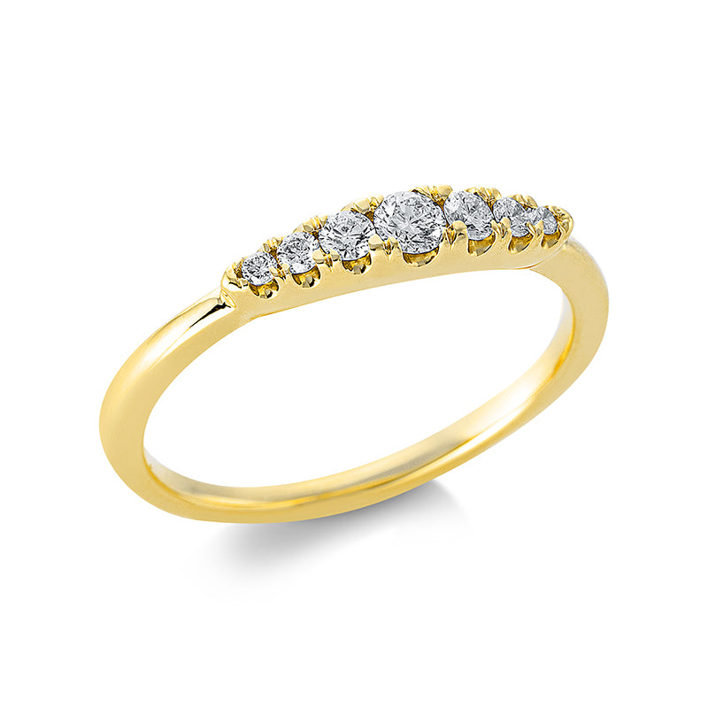 Ring - Moderner Schmuck aus Gold mit Diamanten - 1BF86