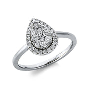 Ring aus Gold mit Diamanten - 1BF88