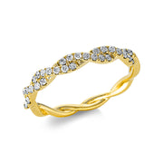 Ring    aus 750/-18 Karat Gelbgold mit 32 Diamanten 0