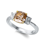 Ring aus Gold mit Diamanten - 1BL18