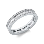 Ring aus Gold mit Diamanten, -Symbol - 1CG74