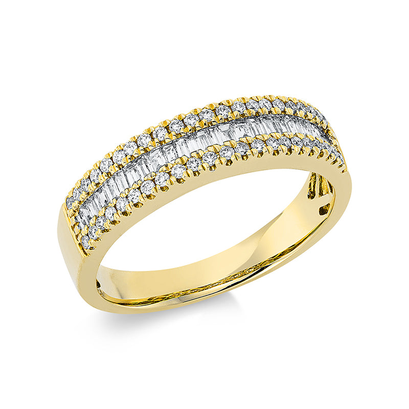Ring - Moderner Schmuck aus Gold mit Diamanten - 1CH61