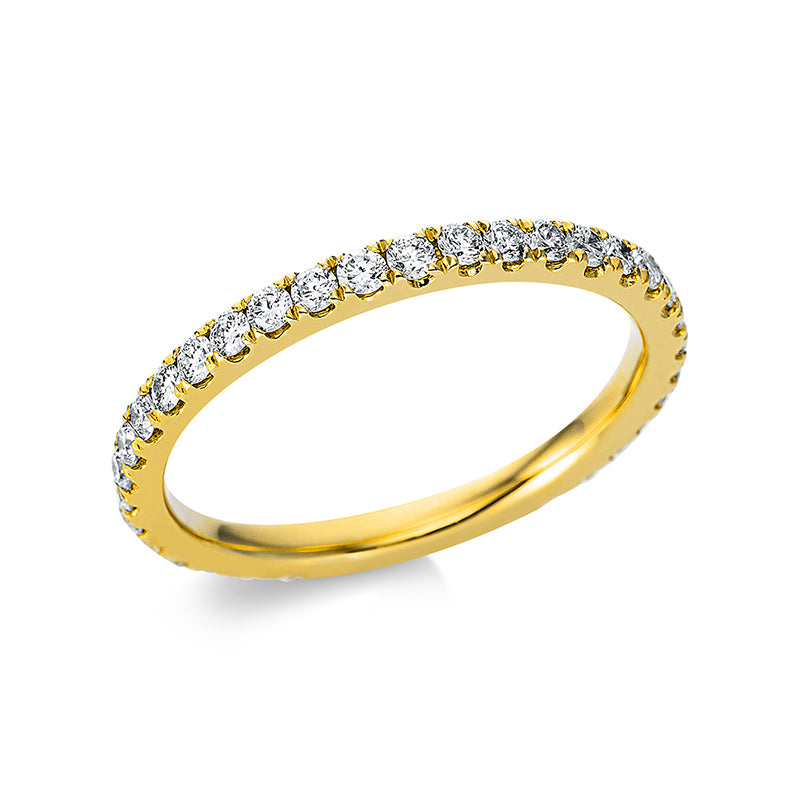 Ring - Memoire voll aus Gold mit Diamanten - 1CI56