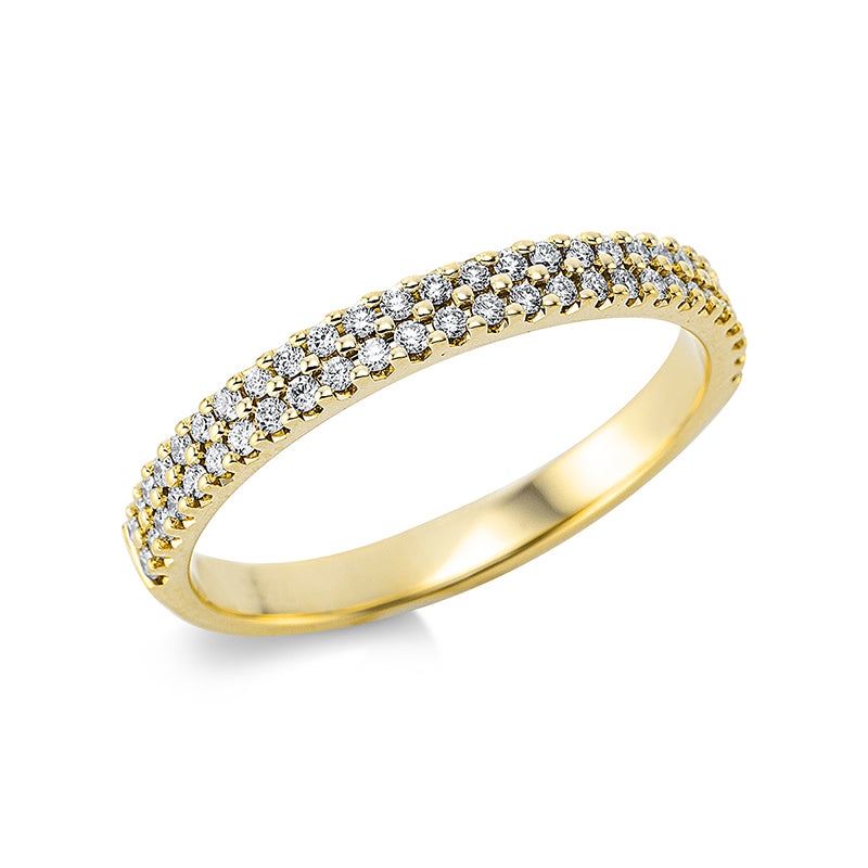 Ring - Pavé aus Gold mit Diamanten - 1CO93