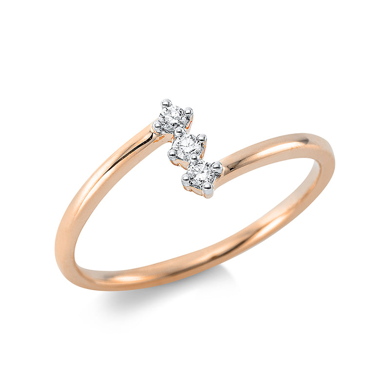 Ring - Moderner Schmuck aus Gold mit Diamanten - 1CP55