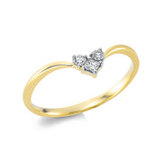 Ring - Moderner Schmuck aus Gold mit Diamanten - 1CP75