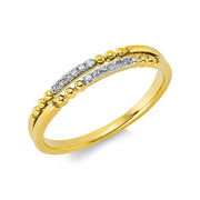 Ring - Moderner Schmuck aus Gold mit Diamanten, -Symbol, Fassung rhodiniert - 1DB07