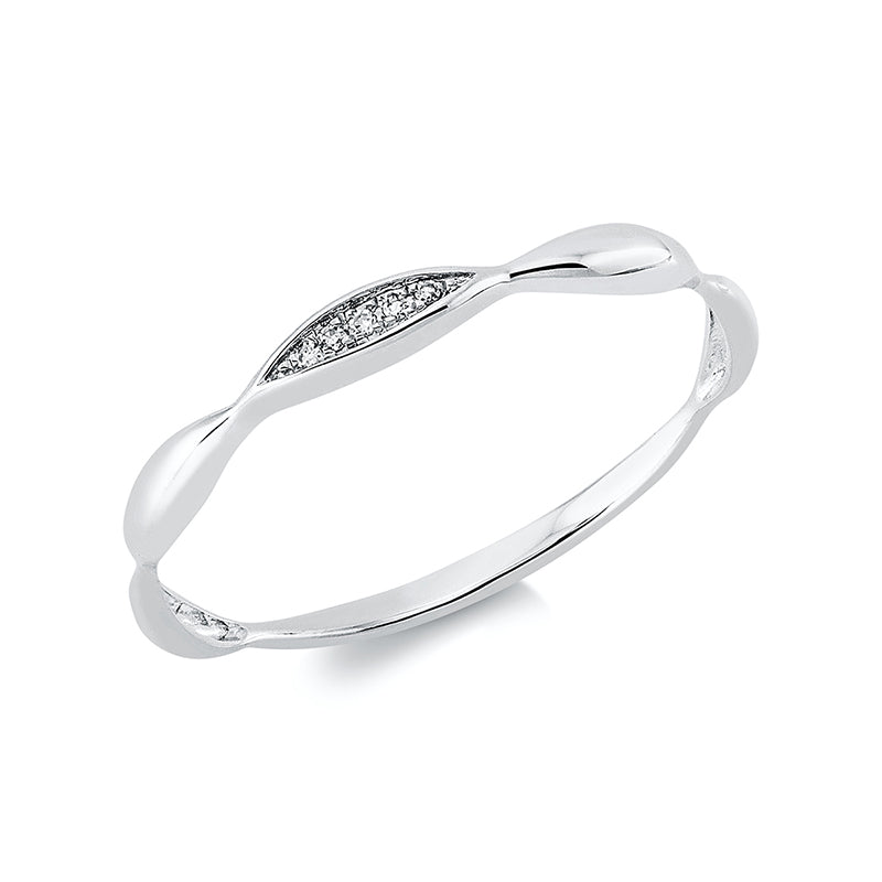 Ring - Moderner Schmuck aus Gold mit Diamanten - 1DT15
