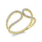 Ring - Moderner Schmuck aus Gold mit Diamanten - 1EH85