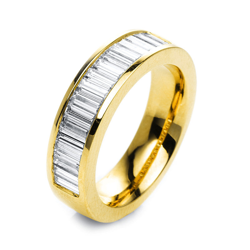 Ring    aus 750/-18 Karat Gelbgold mit 17 Diamanten 1