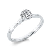 Ring aus Gold mit Diamanten, -Symbol - 1N211