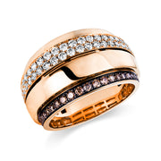 Ring - Pavé aus Gold mit Diamanten - 1O521
